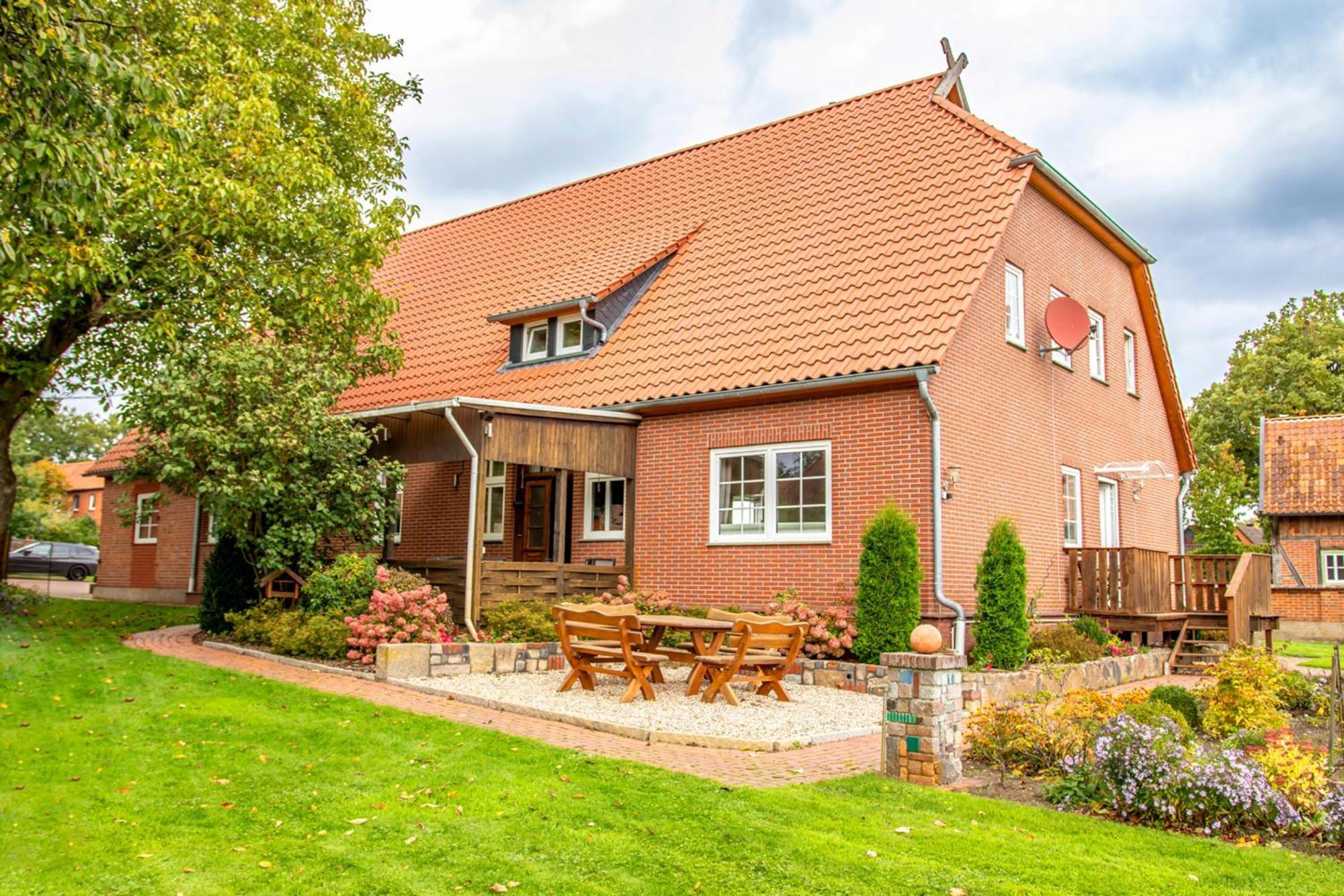 Ferienwohnung Gartenblick - A19374 Suderburg エクステリア 写真